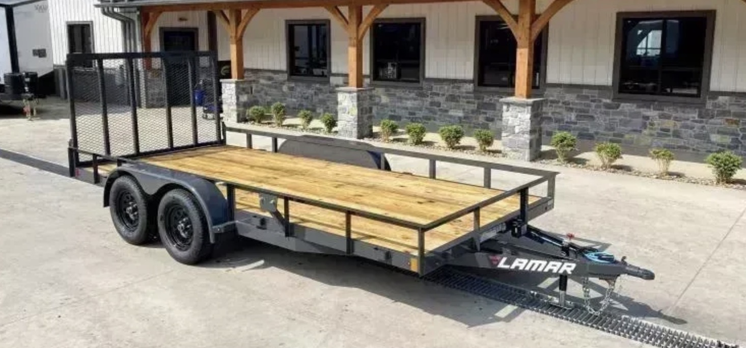 2026 Lamar Utility Trailer 7x16 - Image 1 of 6